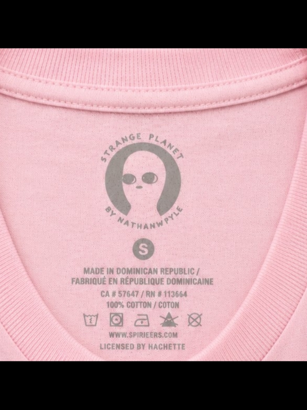 Strange Planet I Found This It’s Vibrating Tee Sz S P2P 17-22 New - Picture 2 of 2